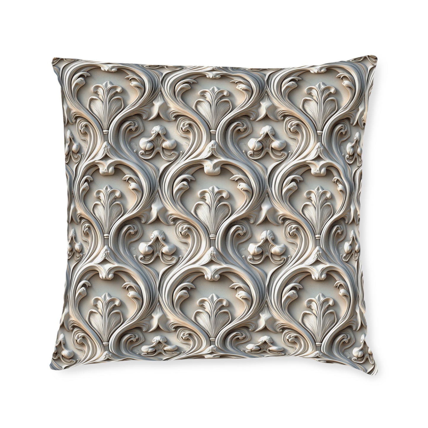 Brocade Square Pillow - Cosy Home Decor - UK