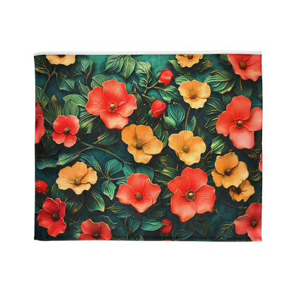 Chinoiserie #7 - Soft Polyester Blanket