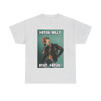 Psycho 5 - Unisex Heavy Cotton Tee - UK