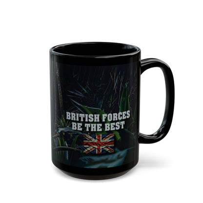 British Forces Black Mug (11oz, 15oz)