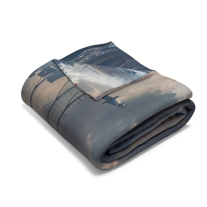 Aircraft Carrier 1 Arctic Fleece Blanket- UK