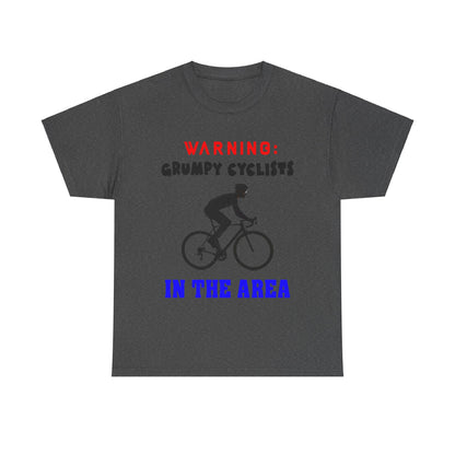 Cyclists 2 - Unisex Heavy Cotton Tee - UK