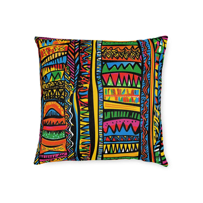 African 4 - Square Pillow - UK