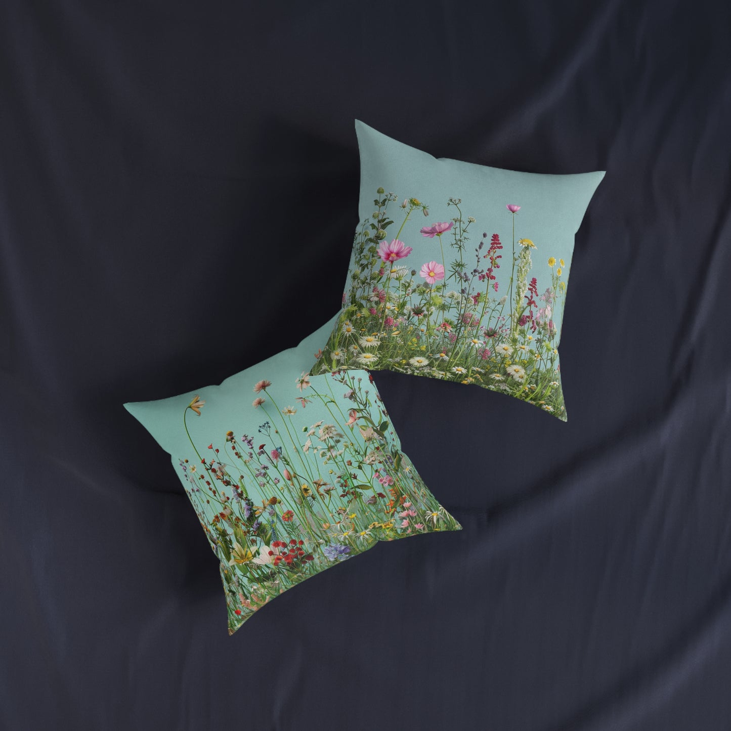 Wild Meadow 3 - Square Pillow -UK