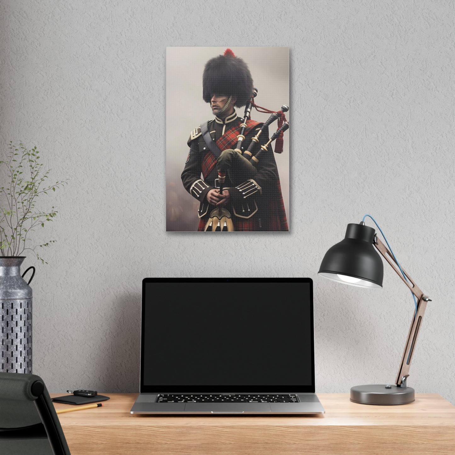 Piper #5 - Polyester Canvas