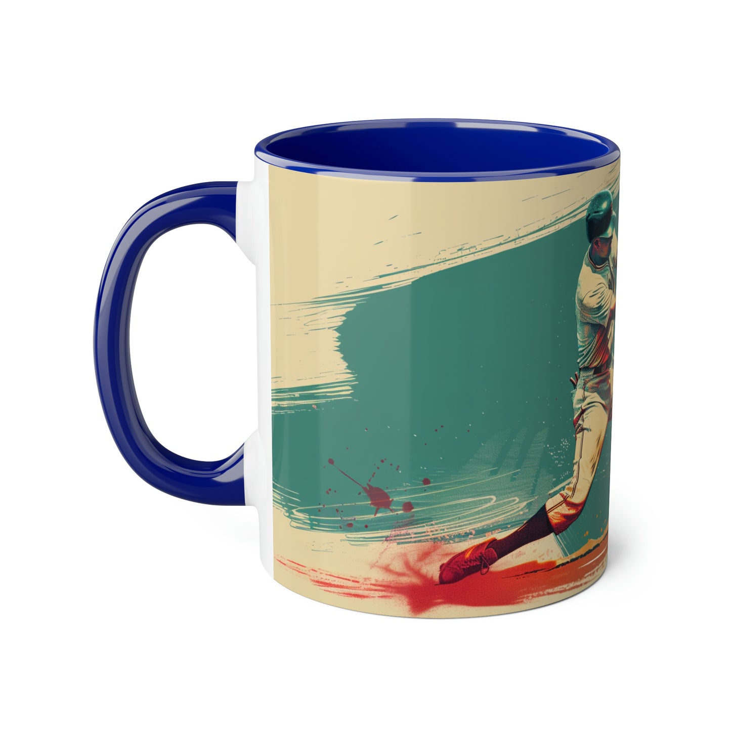 Baseball Accent Mug -11oz  Canada Only