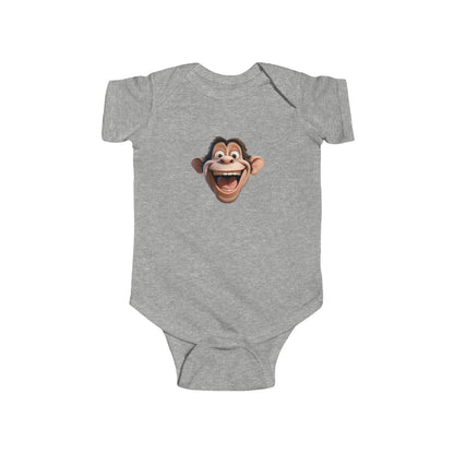 Monkey Infant Fine Jersey Bodysuit - UK, CAN, USA