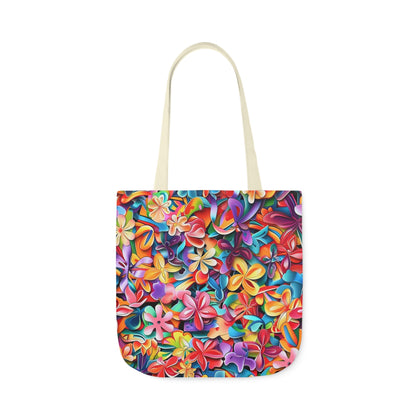 Summer Fresh - Canvas Tote Bag, 5-Color Straps - UK