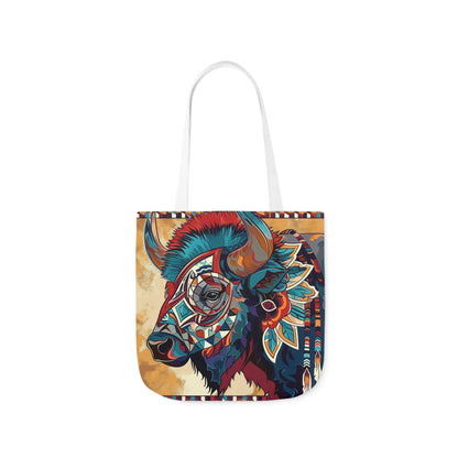 Native American Art #1 - Polyester Canvas Tote Bag (AOP)