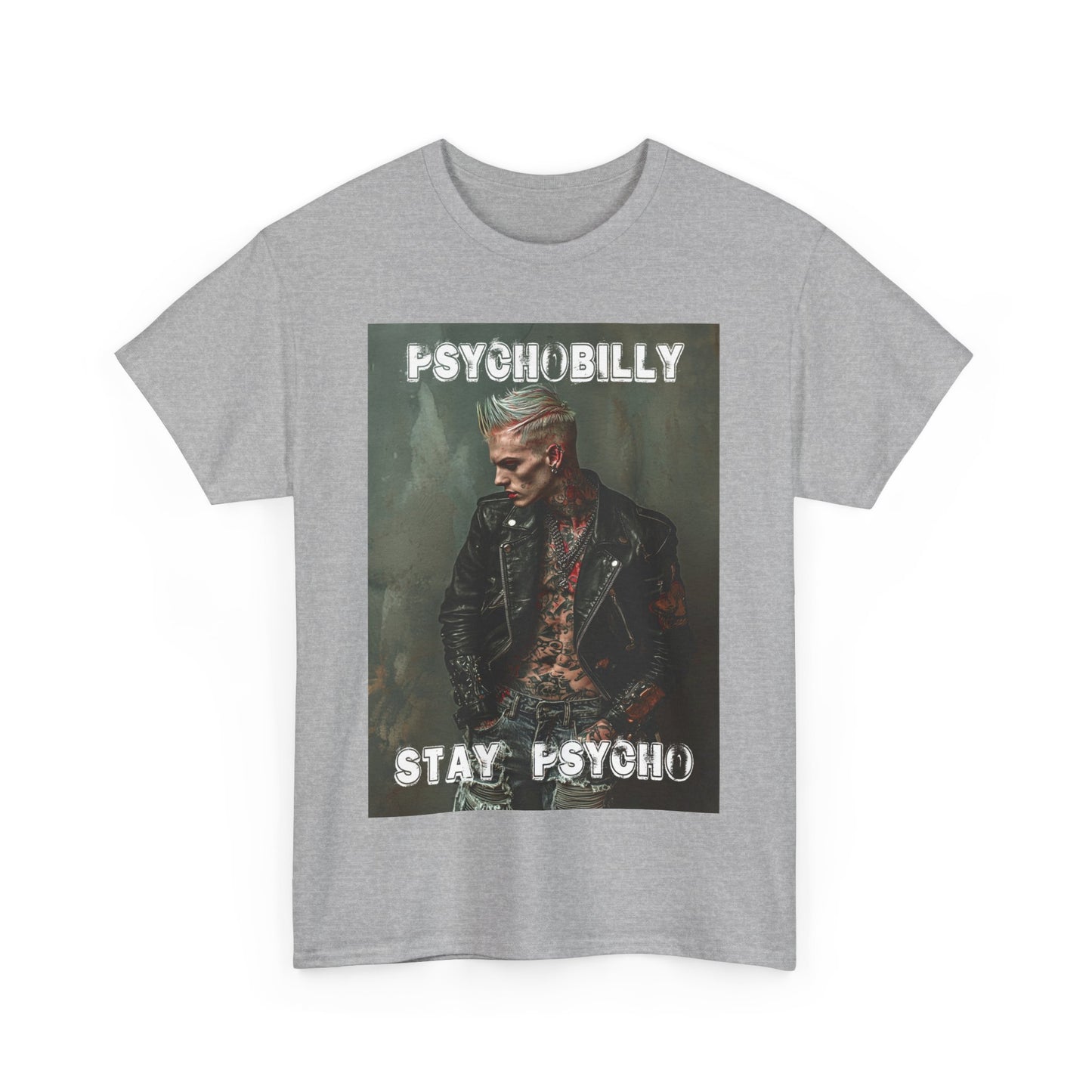 Psycho 2 - Unisex Heavy Cotton Tee - UK