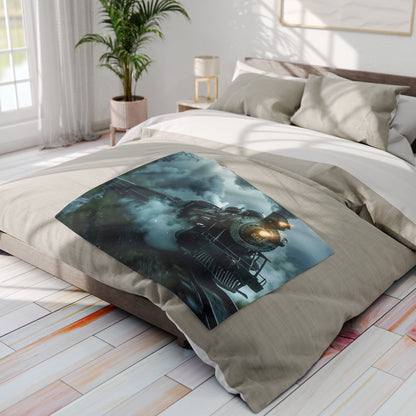 Steam Train #4 - Arctic Fleece Blanket - UK, USA