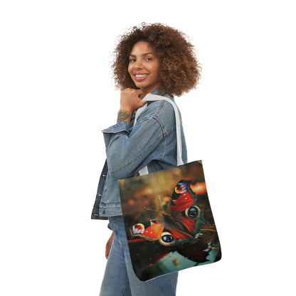 Butterfly - Polyester Canvas Tote Bag (AOP)