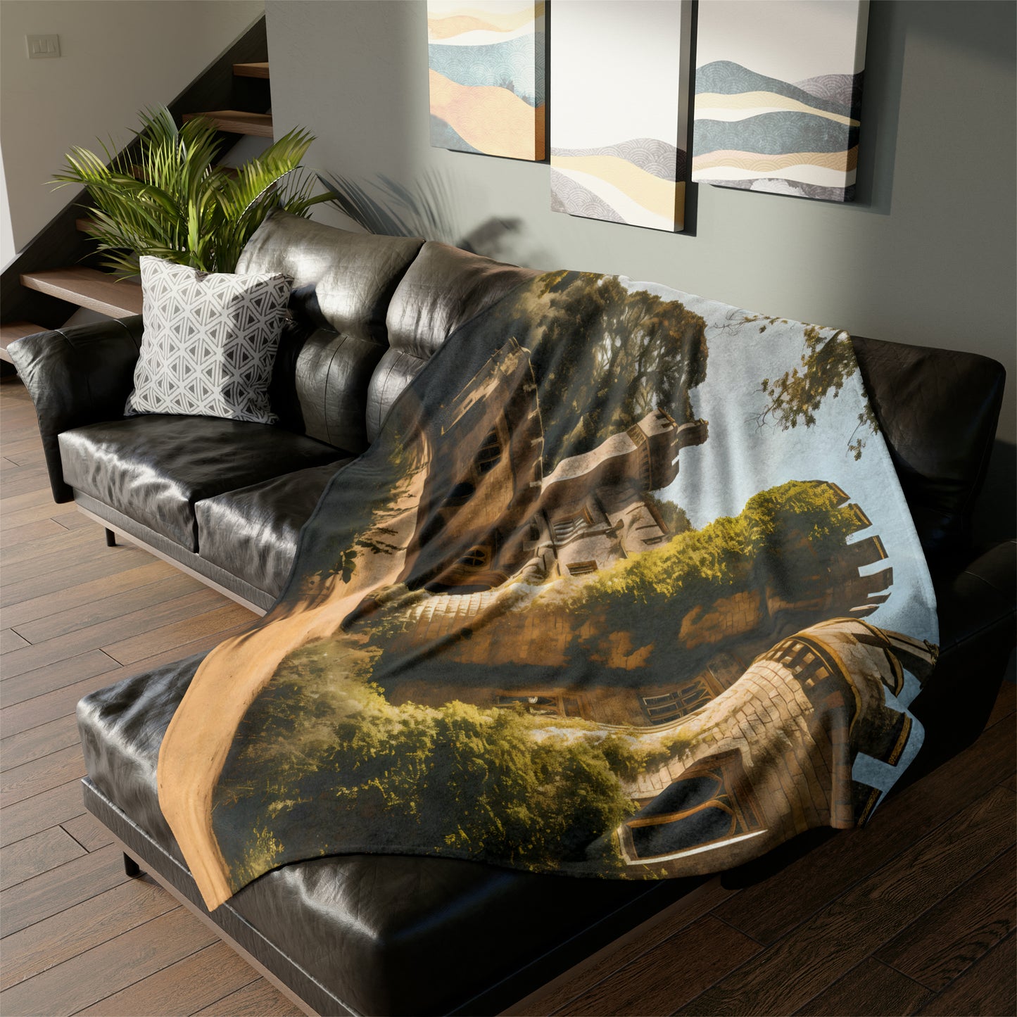 English Country House #4 - Soft Polyester Blanket