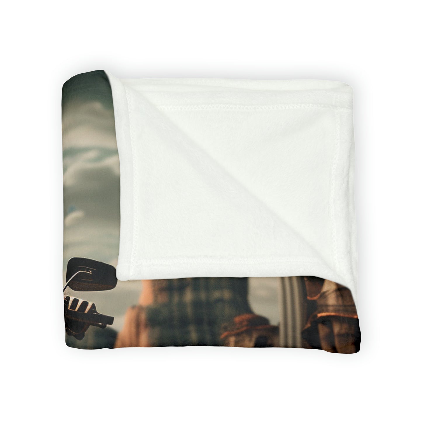 Biker #4 - Soft Polyester Blanket