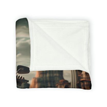 Biker #4 - Soft Polyester Blanket