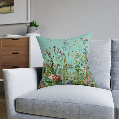 Wild Meadow 3 - Square Pillow -UK