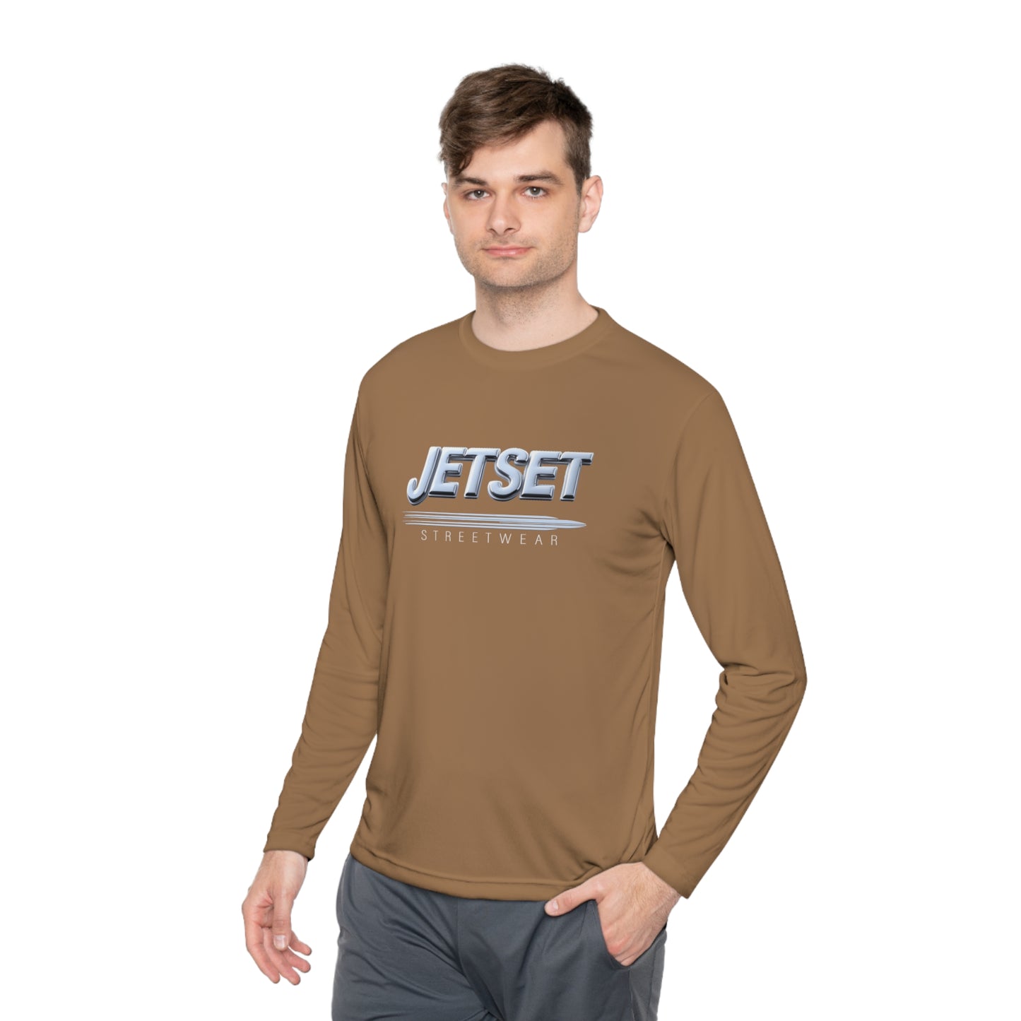 Jetset Streetwear - Unisex Lightweight Long Sleeve Tee - USA