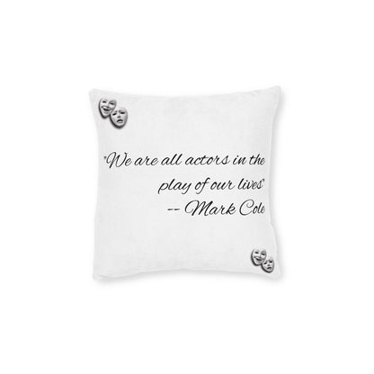 Famous Quotes 4 - Square Pillow UK