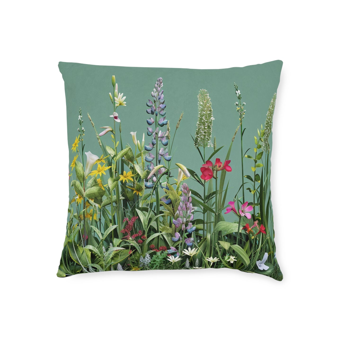 Wild Meadow 2 - Square Pillow -UK