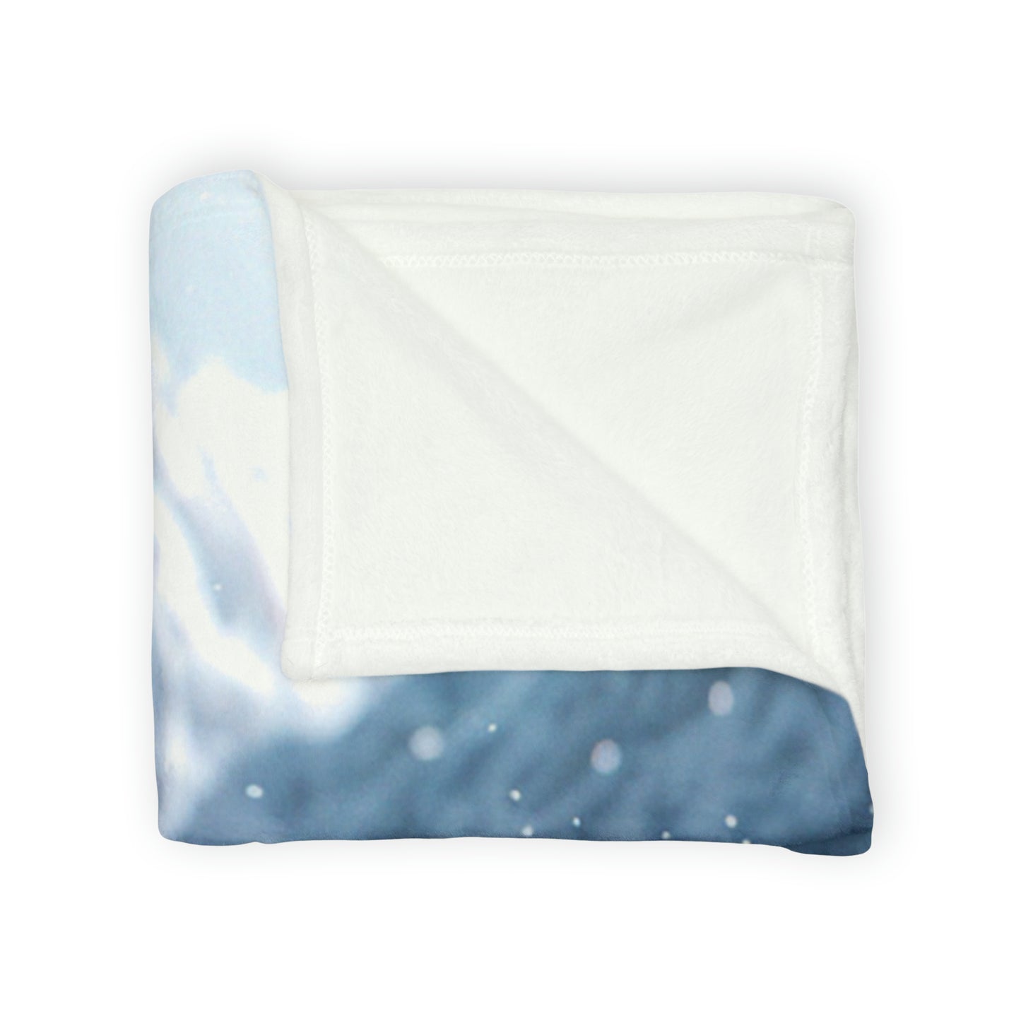 Downhill Skier #3 - Soft Polyester Blanket