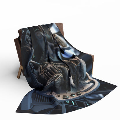 Alien Pilots - Arctic Fleece Blanket - USA