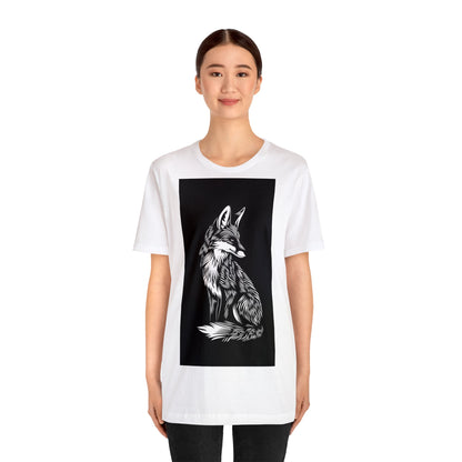 Fox Silhouette Unisex Jersey Short Sleeve Tee