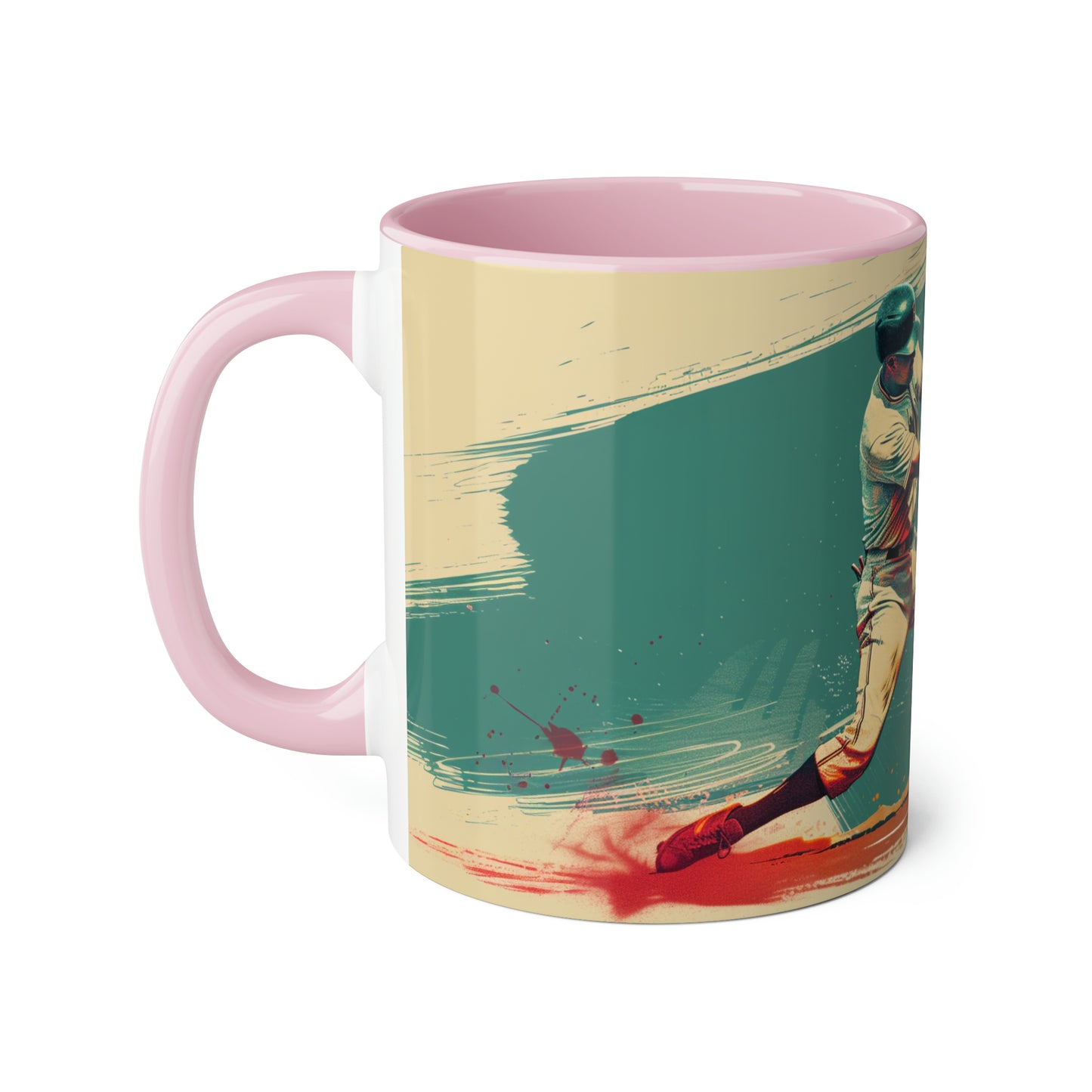 Baseball Accent Mug -11oz  Canada Only