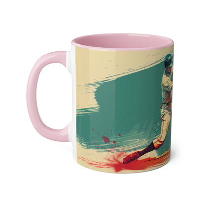 Baseball Accent Mug -11oz  Canada Only