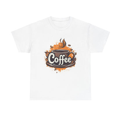 Unisex Heavy Cotton Coffee Tee 4 - Perfect for Coffee Lovers - USA