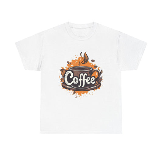 Unisex Heavy Cotton Coffee Tee 4 - Perfect for Coffee Lovers - USA