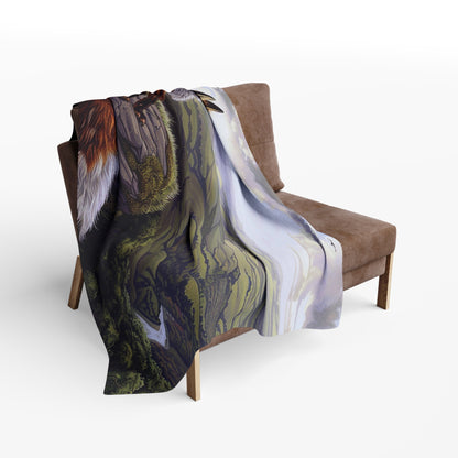 Valley View #1 Arctic Fleece Blanket - UK