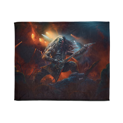 Heavy Metal- Soft Polyester Blanket USA