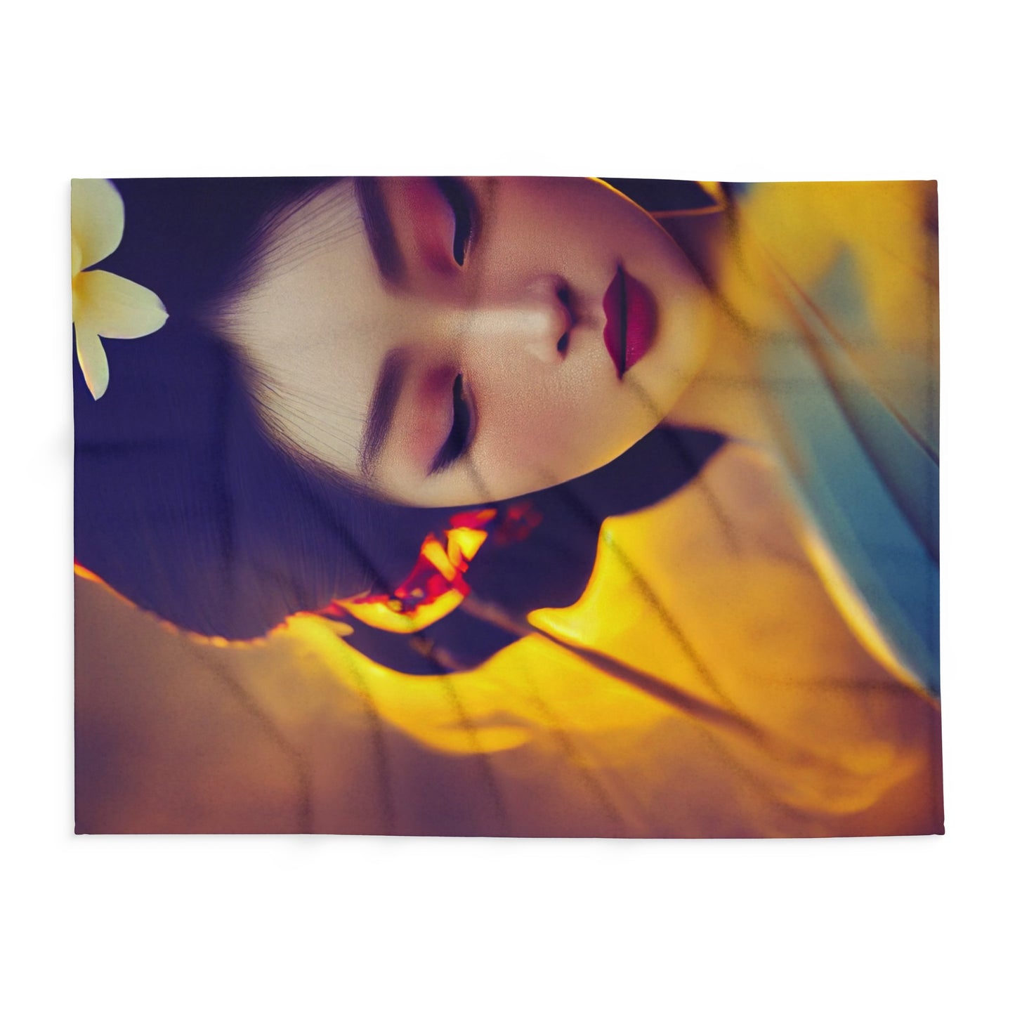 Geisha #2 Arctic Fleece Blanket