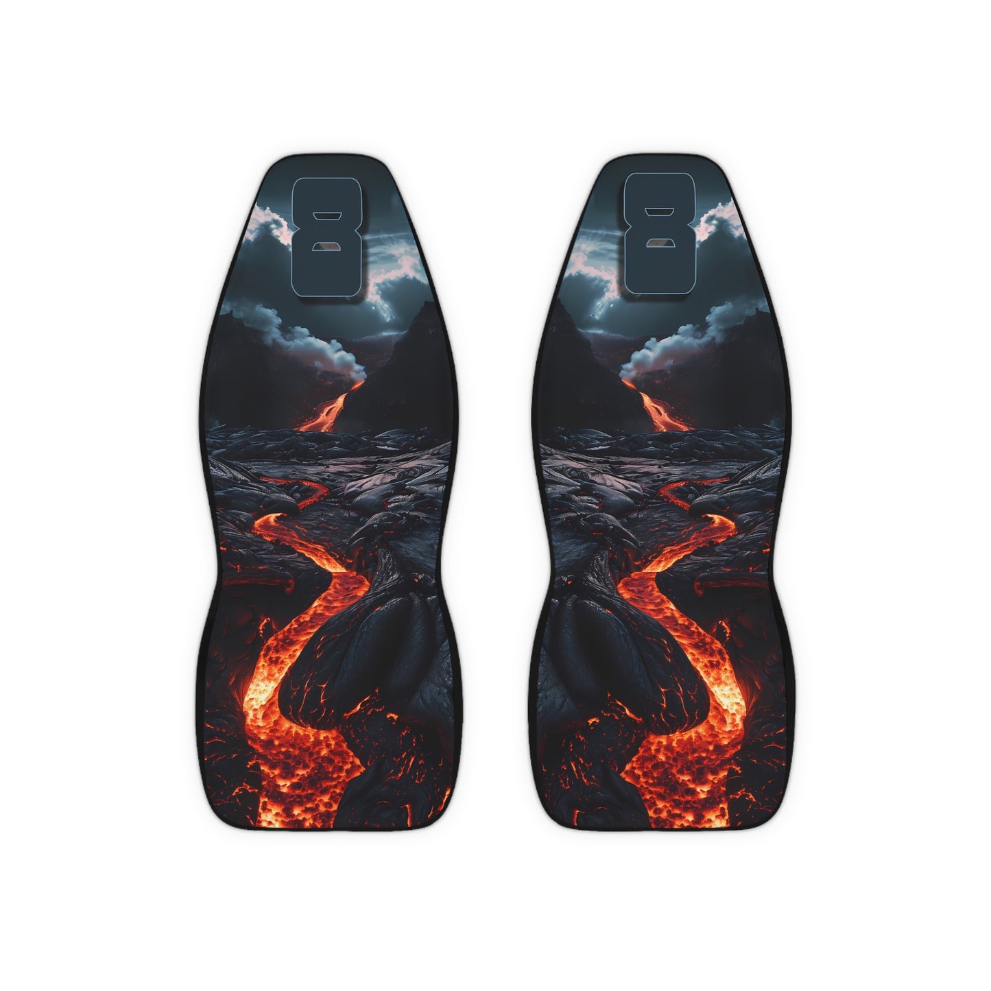 Volcano Car Seat Covers