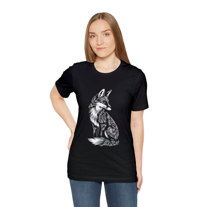 Fox Silhouette Unisex Jersey Short Sleeve Tee