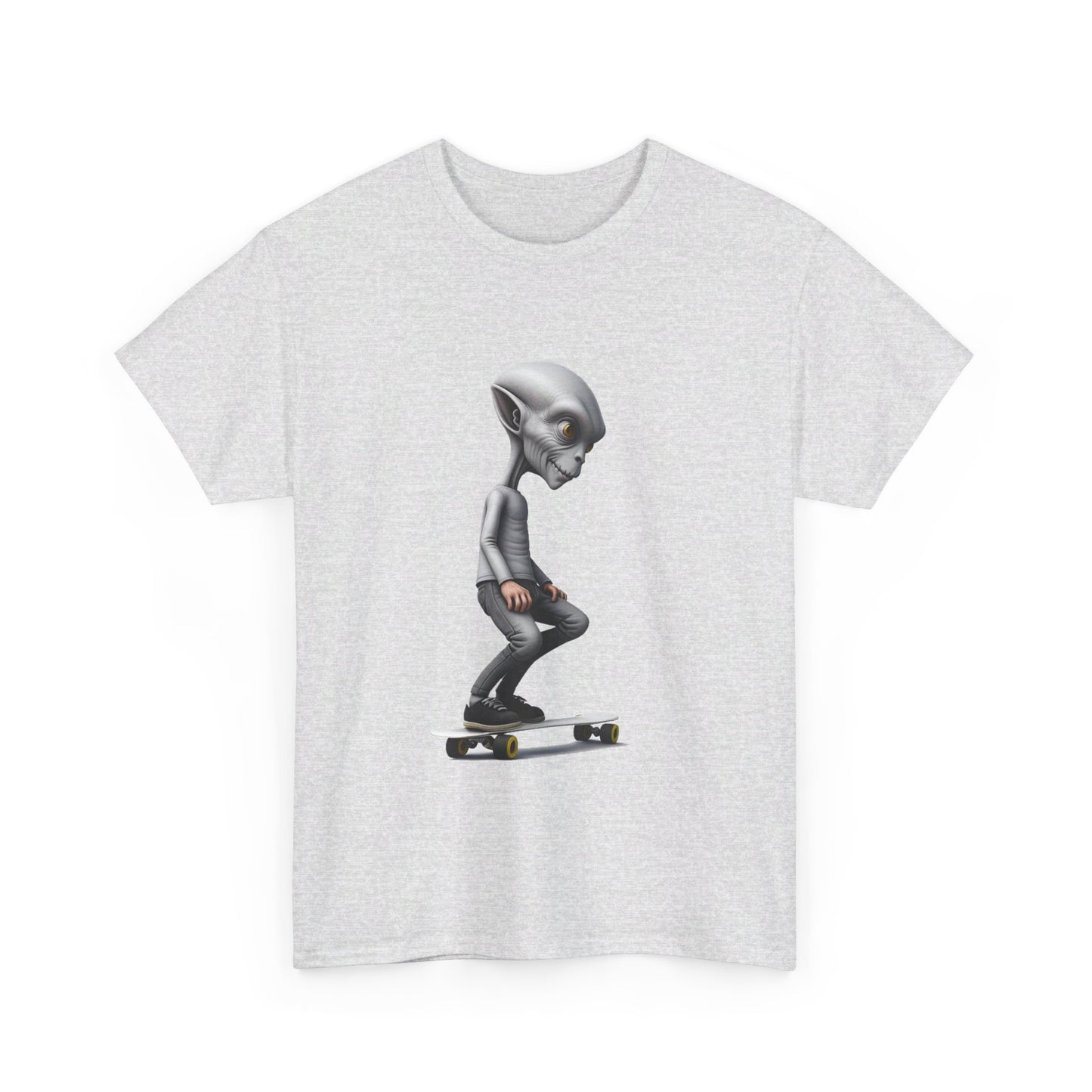 Alien Skater - Unisex Heavy Cotton Tee - USA