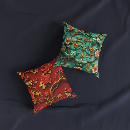 Vines - Square Pillow - UK