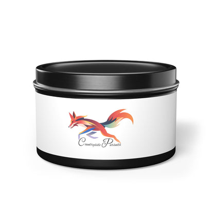 Aromatic Tin Candles - Cozy Fox Design for Home Decor & Gifts USA