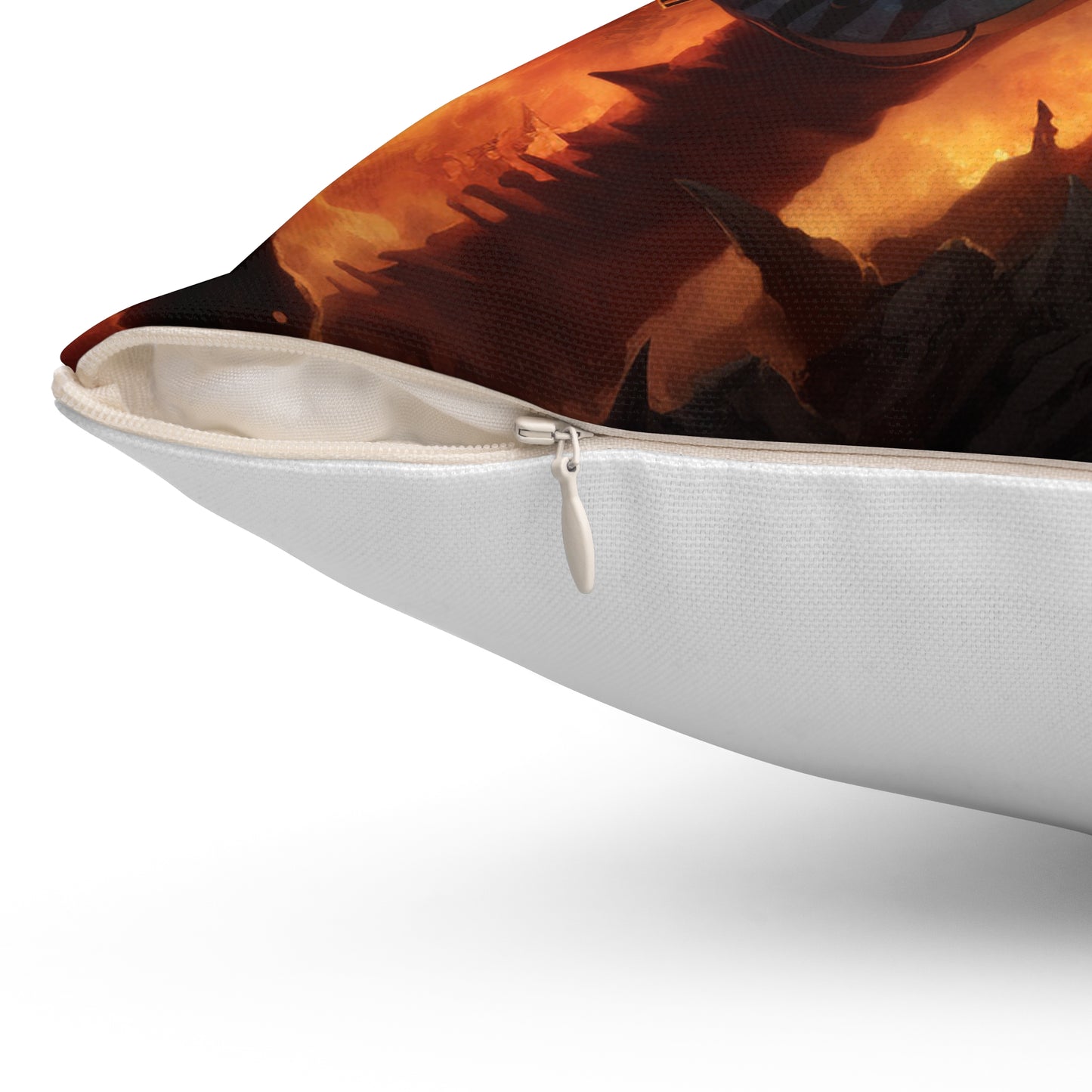 Heavy Metal #2  - Spun Polyester Pillow - USA