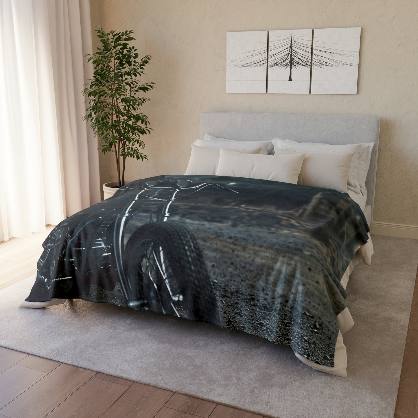 Biker #1 - Soft Polyester Blanket