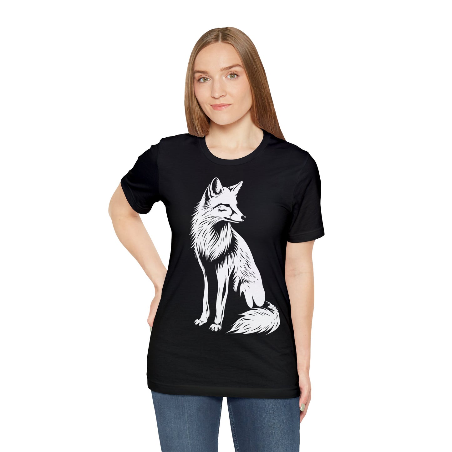 Fox Silhouette Unisex Jersey Short Sleeve Tee