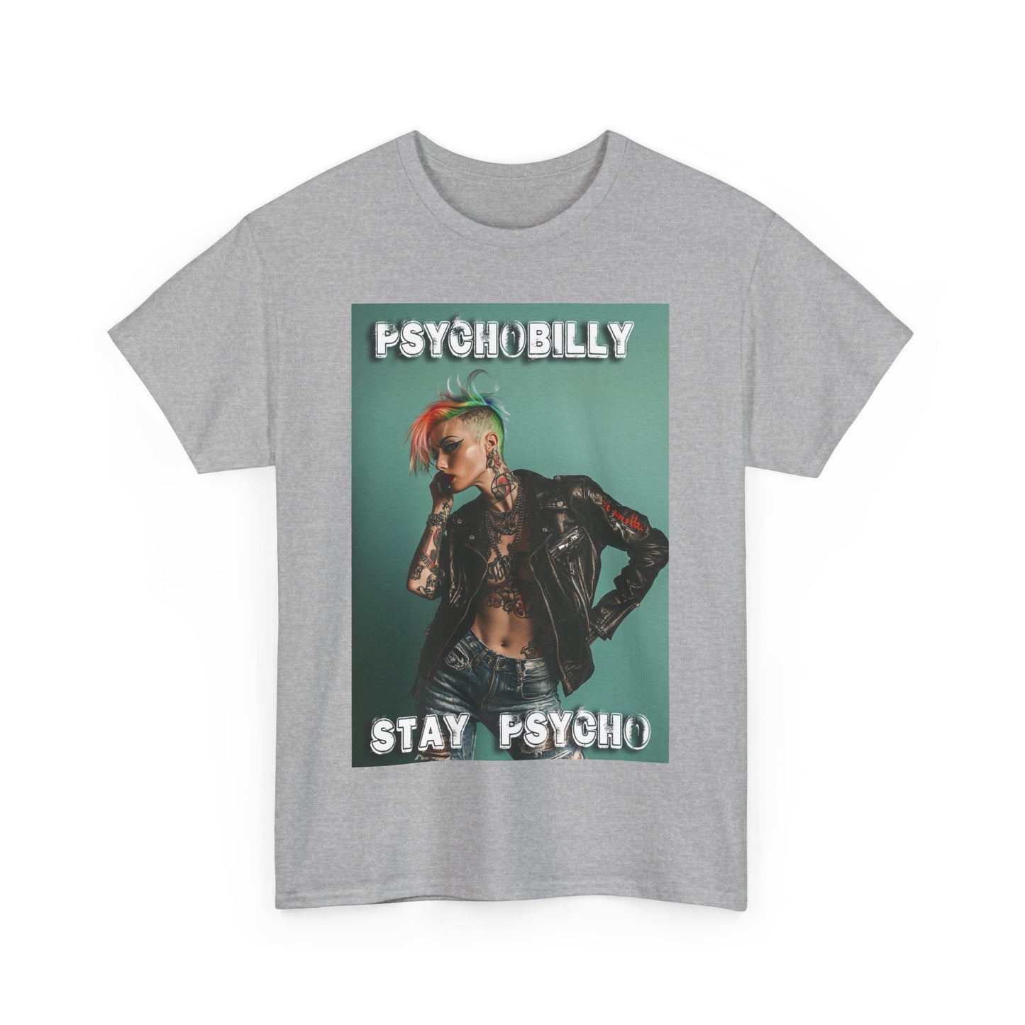 Psycho 5 - Unisex Heavy Cotton Tee - UK