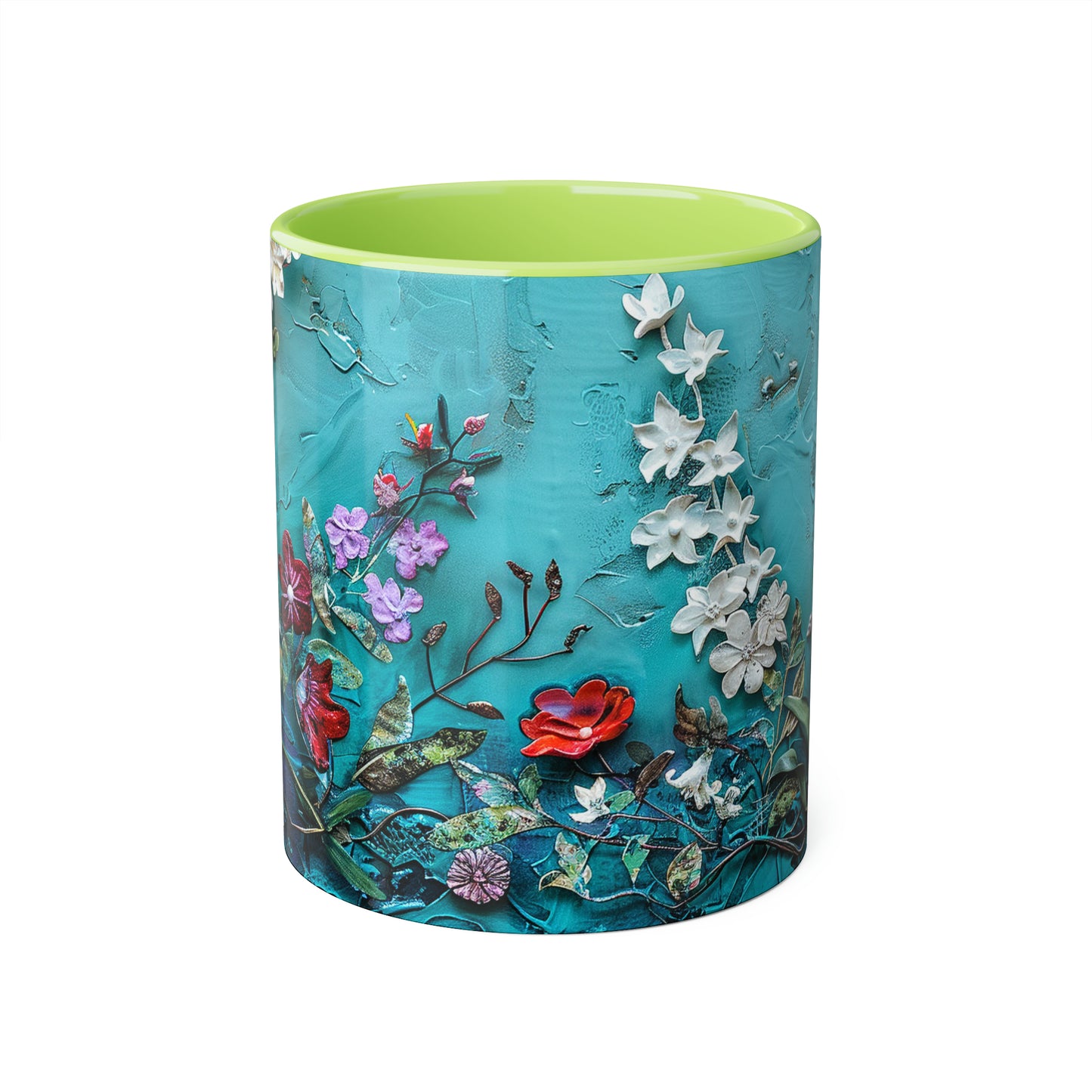 Wild Flowers Accent Mugs, 11oz - Canada Only