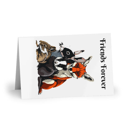 Friend Greeting Cards #2  -  (1 or 10-pcs) - Canada Only