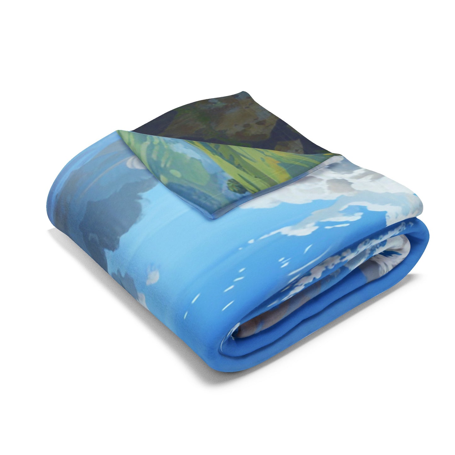 Valley View #4 Arctic Fleece Blanket - UK