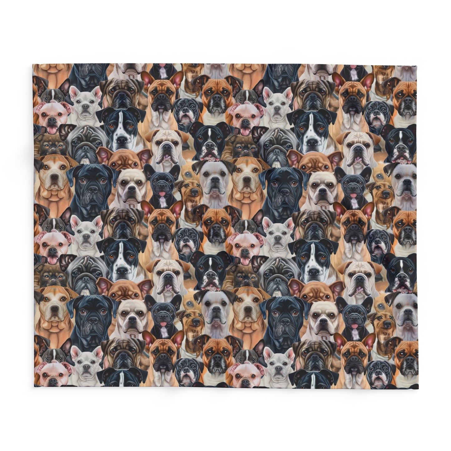 Dog Collage #2 Arctic Fleece Blanket - USA
