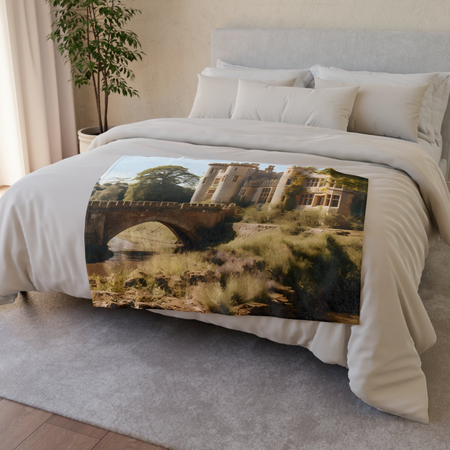 English Country House #6 - Soft Polyester Blanket