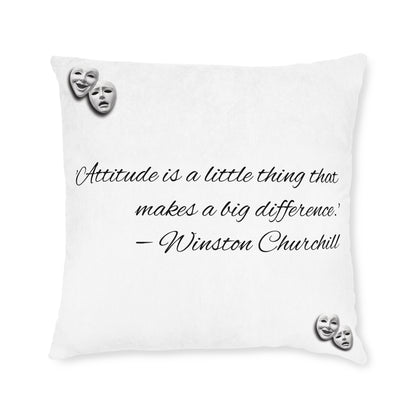 Famous Quotes 3 - Square Pillow UK