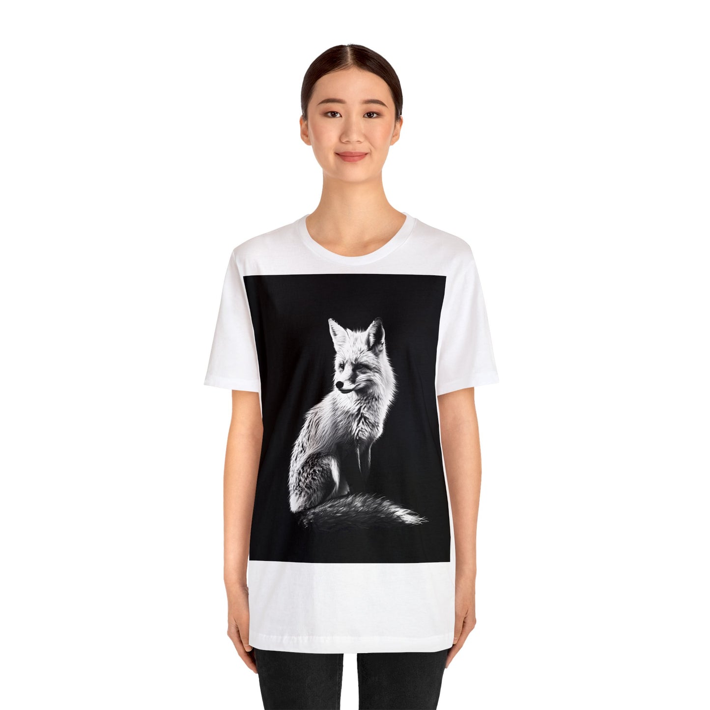 Fox Silhouette Unisex Jersey Short Sleeve Tee