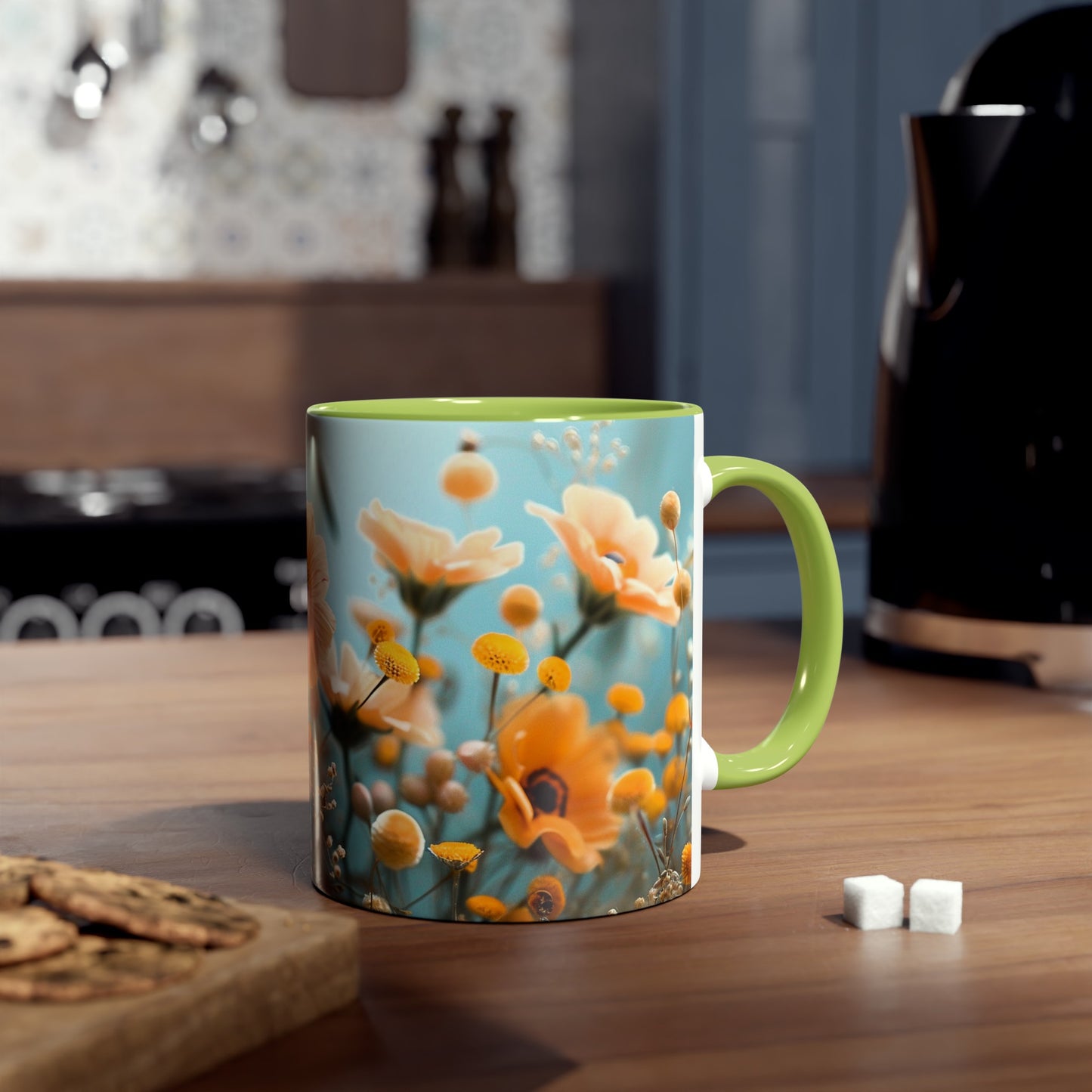 Pressed Wild Flowers #1 - Coffee Mug 11oz  UK